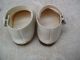 Alte Puppenkleidung Schuhe Vintage White Shoes White Socks 45 Cm Doll 5 1/2 Cm Original, gefertigt vor 1970 Bild 4
