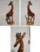 8 Tierfiguren Aus Holz Afrikanische Handarbeit Entstehungszeit nach 1945 Bild 3