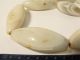 Strang Große Antike Achatperlen Cambay Xxl Old Agate Stone Trade Beads Afrozip Afrika Bild 4