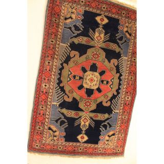 Schöner Handgeknüpfter Orientteppich Kazak Kasak Carpet Rug 100x150cm Tappeto Bild