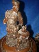 2 X Sig Sehr Großes Räuchergefäß Messingbronze Mit Figuren Orginal 1880 - 1900 Asiatika: China Bild 11