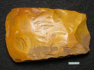 5400j.  A: Steinbeil Steinzeit Neolithikum Silex 103mm Megalithgrab Kultur Bild
