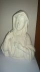 Jesus Und Maria Massiv Im Wunderschönen Porzellan Skulpturen & Kruzifixe Bild 2