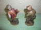 Krippenfiguren Weihnachtliche Krippe Holz Geschnitzt Orig.  Lepi 2 X Hirte Krippen & Krippenfiguren Bild 2