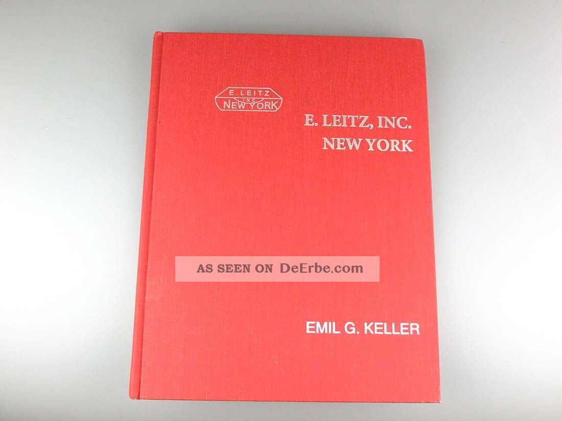Buch: E.  Leitz,  Inc.  York,  Emil G.  Keller,  Englisch Leica Rv008 Photographica Bild
