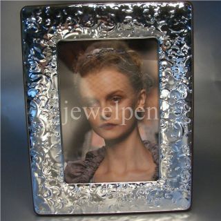 Sterling Silberrahmen Fotorahmen Florentiner Muster - Bildmaß 10x15 Bild
