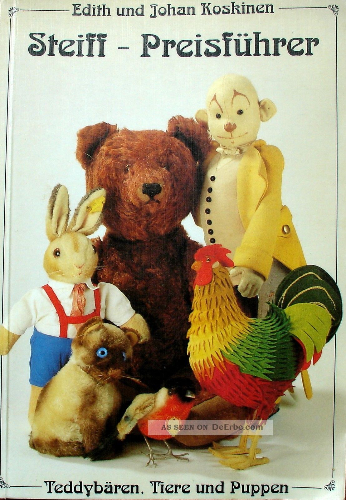 Steiff Preisführer 1989 E.  & J.  Koskinen - Teddybären,  Tiere,  Puppen Spielzeug-Literatur Bild