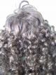 Alte Puppenteile Haselbraune Lockige Haar Perücke Vintage Doll Hair Wig 45c Girl Puppen & Zubehör Bild 3