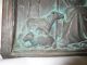 Kupfer Relief,  Jesus Der Gute Hirte,  36 Breit 35 Hoch,  Kunstvolle Arbeit Kupfer Bild 2