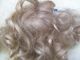 Alte Puppenteile Silberblonde Haar Perücke Vintage Doll Hair Wig 40 Cm Girl Puppen & Zubehör Bild 3