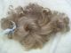 Alte Puppenteile Silberblonde Haar Perücke Vintage Doll Hair Wig 40 Cm Girl Puppen & Zubehör Bild 4
