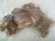 Alte Puppenteile Silberblonde Haar Perücke Vintage Doll Hair Wig 40 Cm Girl Puppen & Zubehör Bild 5