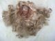 Alte Puppenteile Silberblonde Haar Perücke Vintage Doll Hair Wig 40 Cm Girl Puppen & Zubehör Bild 6