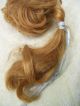 Alte Puppenteile Rotblonde Haar Perücke Vintage Doll Hair Wig 40 Cm Girl Puppen & Zubehör Bild 1