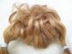 Alte Puppenteile Rotblonde Haar Perücke Vintage Doll Hair Wig 40 Cm Girl Puppen & Zubehör Bild 3