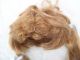 Alte Puppenteile Rotblonde Haar Perücke Vintage Doll Hair Wig 40 Cm Girl Puppen & Zubehör Bild 5