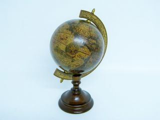 Kleiner Globus Im Antik Stil Kolonial Stil 14 X 27 Cm Bild