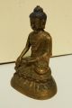 Antik China Buddha Bronze Figur Sakyamuni? Asiatika: China Bild 2