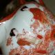 Vintage 21 Tlg.  Porzellan Teeservice Japan China Geisha Rot Goldbemalung 50er Entstehungszeit nach 1945 Bild 4