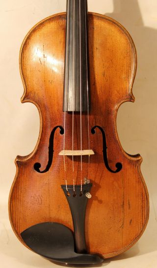 Französische Geige Caussin Schule Ca.  1890 - French Violin Caussin School Bild