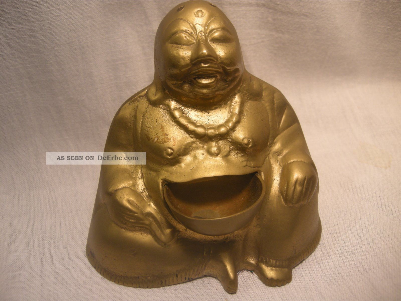 Messing Räuchergefäß Buddha Asiatika Entstehungszeit nach 1945 Bild
