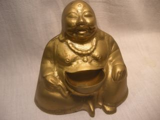 Messing Räuchergefäß Buddha Asiatika Bild