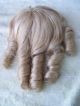 Alte Puppenteile Hellblonde Haar Perücke Locken Vintage Doll Hair Wig 40 Cm Girl Puppen & Zubehör Bild 2