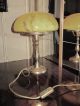 Schöne Messing Tischlampe Pilzlampe Schreibtischlampe _ Ca 1940 /50 Er Jahre 1920-1949, Art Déco Bild 10