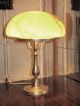 Schöne Messing Tischlampe Pilzlampe Schreibtischlampe _ Ca 1940 /50 Er Jahre 1920-1949, Art Déco Bild 7