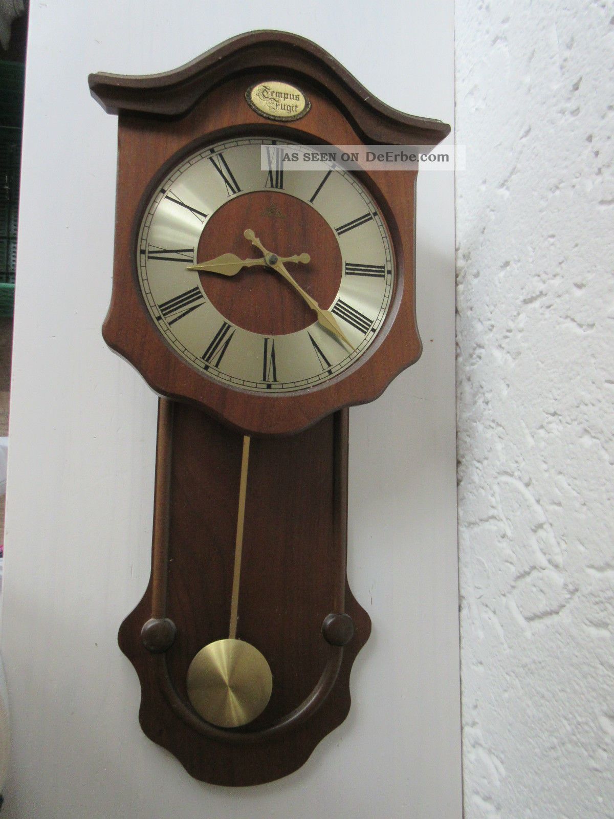 Meister Anker Wand Uhr / Pendel Uhr Gefertigt nach 1950 Bild
