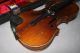 Wunderschöne Alte Geige Violine,  Vermutl.  Anfang Letztes Jahrhundert Ansehen Saiteninstrumente Bild 1