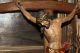 Sakrale Holzfigur Kruzifix Jesus Am Kreuz Heiligenfigur 63cm Grödnertal Südtirol Skulpturen & Kruzifixe Bild 11