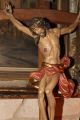 Sakrale Holzfigur Kruzifix Jesus Am Kreuz Heiligenfigur 63cm Grödnertal Südtirol Skulpturen & Kruzifixe Bild 2