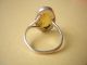 925 Sterling Silber Ring Mit Honig Natur Bernstein Oval 17,  3 Mm / 2,  2 G Amber Ringe Bild 5