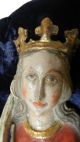 Hl.  Maria Madonna Jesus Christus 60cm Gotisch Heiligenfigur Holzfigur Geschnitzt Skulpturen & Kruzifixe Bild 7