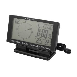 Auto Abs Lcd Electronic Kompass Multifunctional Digital Time Luminous Stopwatch Bild
