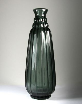 Große 3.  5kg Art Deco Vase Daum Nancy Frankreich Art Nouveau Jugendstil Bild