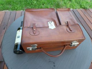 Feiner Vintage Koffer Rene Lezard Leder Ehem.  Np 4500.  - 1995 Gekauft, Bild