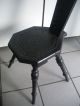 Sehr Alter Seltener Stuhl - Melkstuhl - Schemel Von 1901 Stühle Bild 2