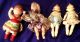 Antiker Puppenwagen Aus Metall,  4 Antike Puppen Puppenwagen Bild 7