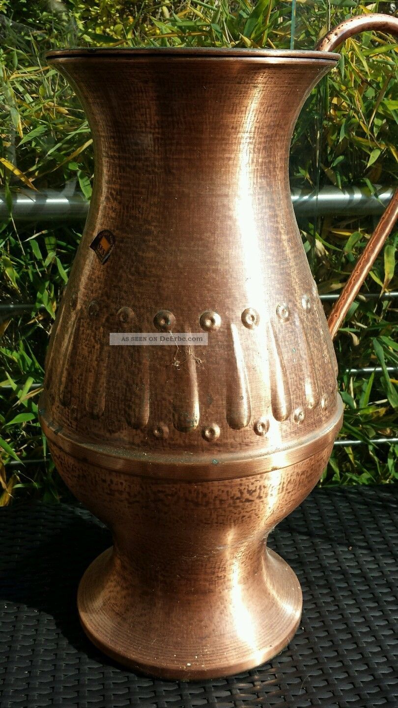 Kupfer Vase/ Kanne V.  Sks 50 Cm Kupfer Bild