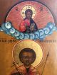 Alte Russische Ikone Heiliger Johannes Der Krieger,  19 Jh.  31 X 26 Cm Ikonen Bild 6