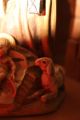 Holzfigur Heiligenfigur Heilge Familie Weihnachtskrippe Krippe Schnitzerei Skulpturen & Kruzifixe Bild 9