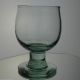 5 Stück Vintage Grünglas Gläser - Berliner Weisse - Römer Trinkglas Dickwandig Kristall Bild 7