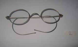 Alte Nickelbrille Aus Optiker Nachlass - Nr.  2 Bild