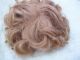 Alte Puppenteile Rotblonde Locken Haar Perücke Vintage Doll Hair Wig 45 Cm Girl Puppen & Zubehör Bild 3