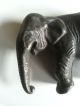 Alte Werbefigur Elefant Stromba Sammlerstück Massiv Selten Rar Vintage 50er 60er Gefertigt nach 1945 Bild 3