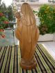 Holzfigur - Heiligenfigur - Madonna Mit Kind - Geschnitzt - Deko - Holzarbeiten Bild 1
