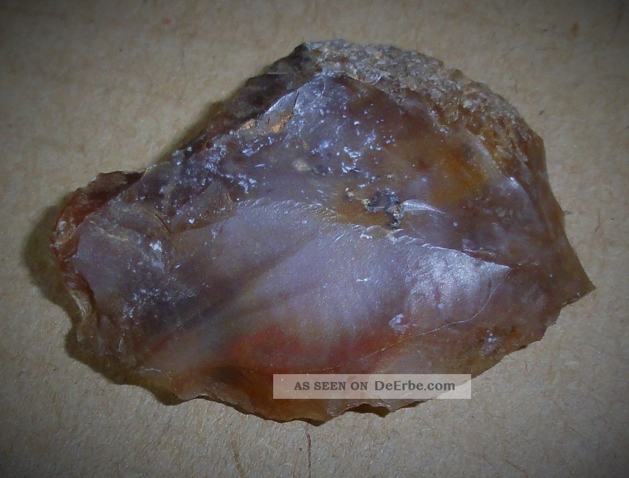 Pfeilspitze Schaber Artefakt Steinzeit Ogaden Äthiopien Flint Quarz ? Jagd & Fischen Bild