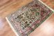 Echter Perser Teppich 130 X 77 Rug Felder Natur Orientteppich Seide Silk Seta Teppiche & Flachgewebe Bild 1